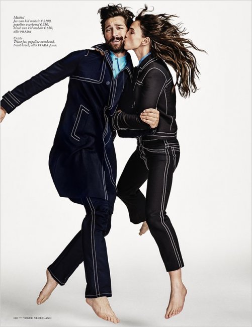 Михил Хаушман в Vogue Netherlands