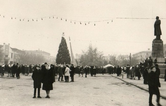 Новогодние фотографии из советского прошлого