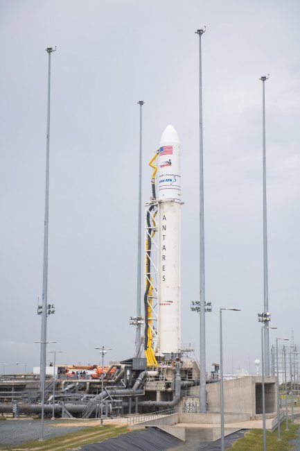 Старт космического грузовика Cygnus