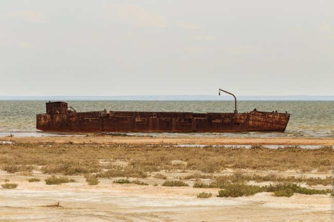 Кладбище кораблей на Аральском море